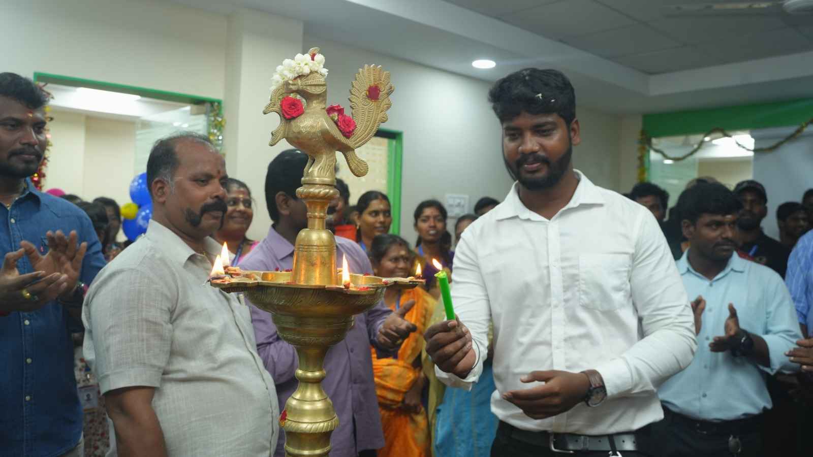 Office Opening - Ponnusamy Karthik