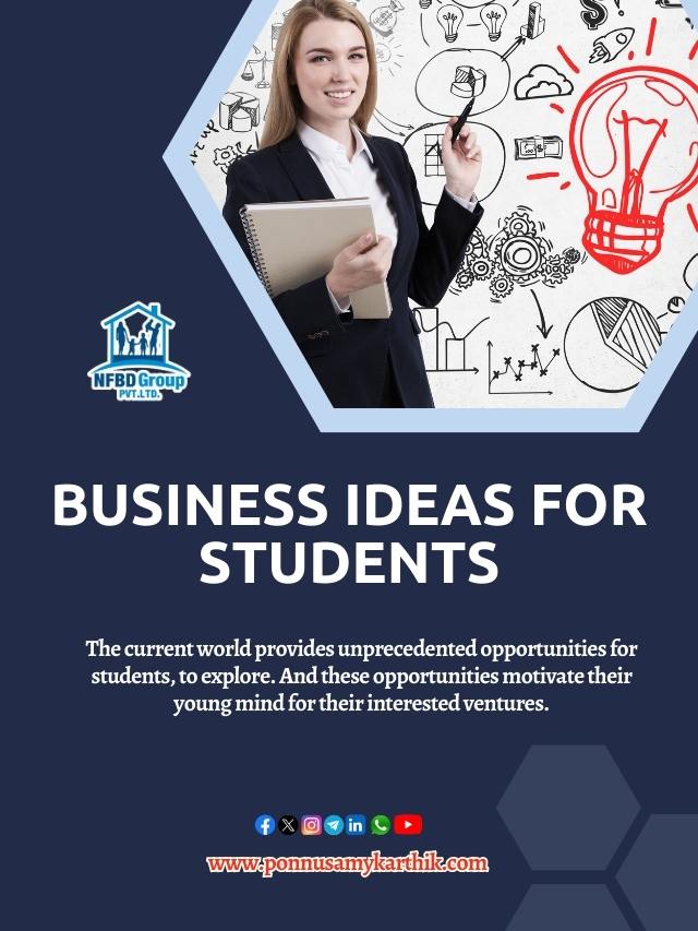 Ponnusamy Karthik – 12 Unique Business Ideas for Students